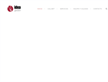 Tablet Screenshot of ideagestion.com